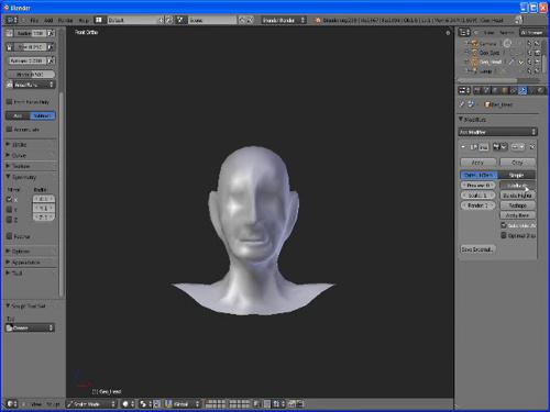 Sculpting A Mans Head In Blender 2.5 Part 1 preview image